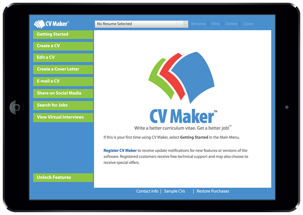 resume maker software for pc