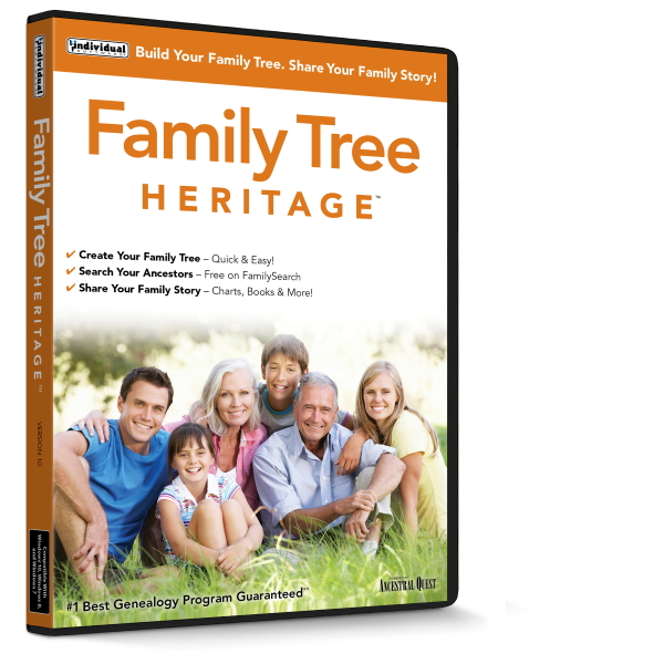 Family Tree Heritage™ product cover.