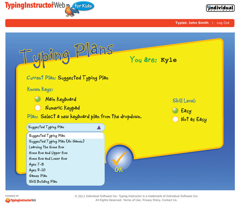 Typinginstructor Web For Kids
