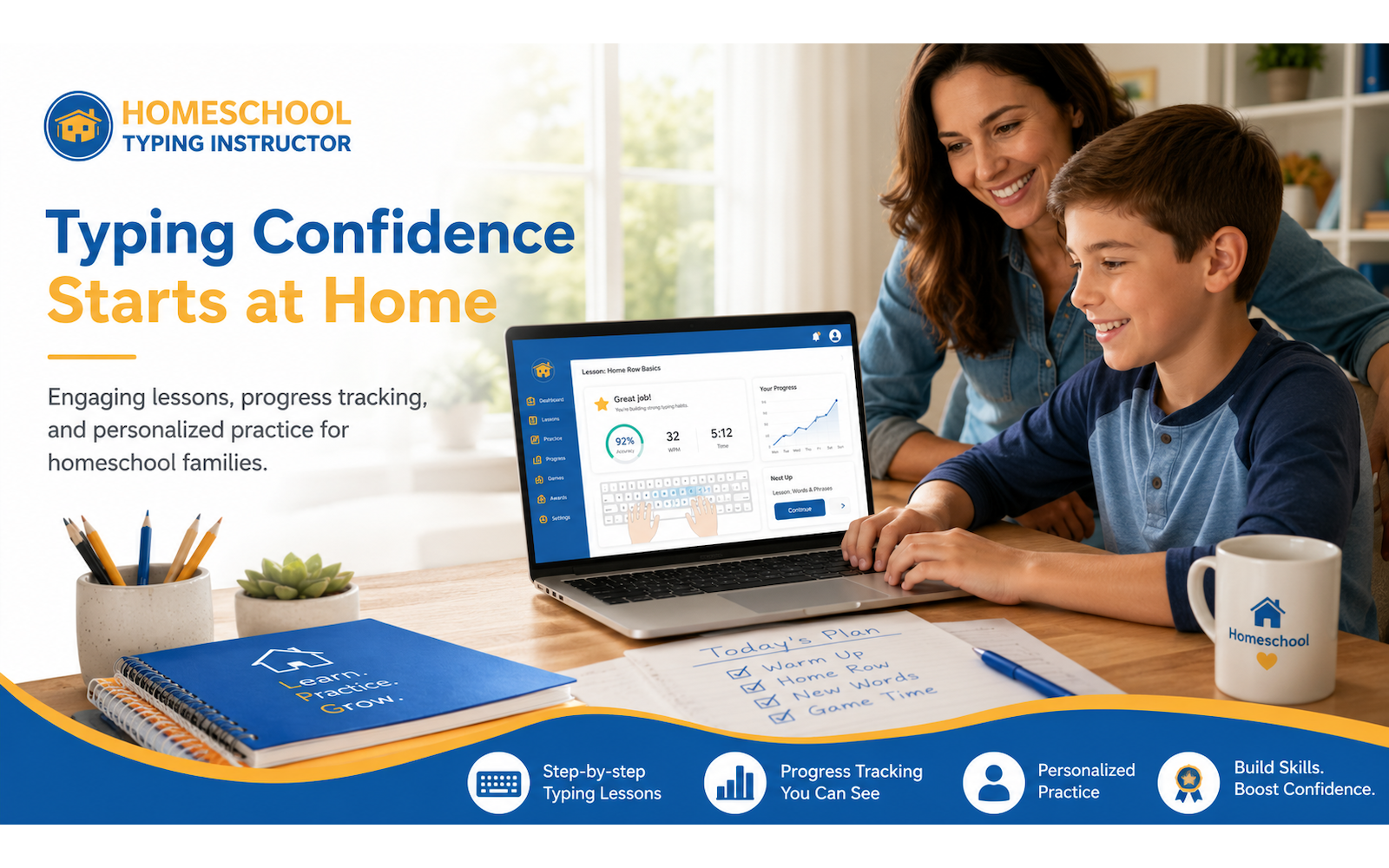 Typing Confidence Starts at Home